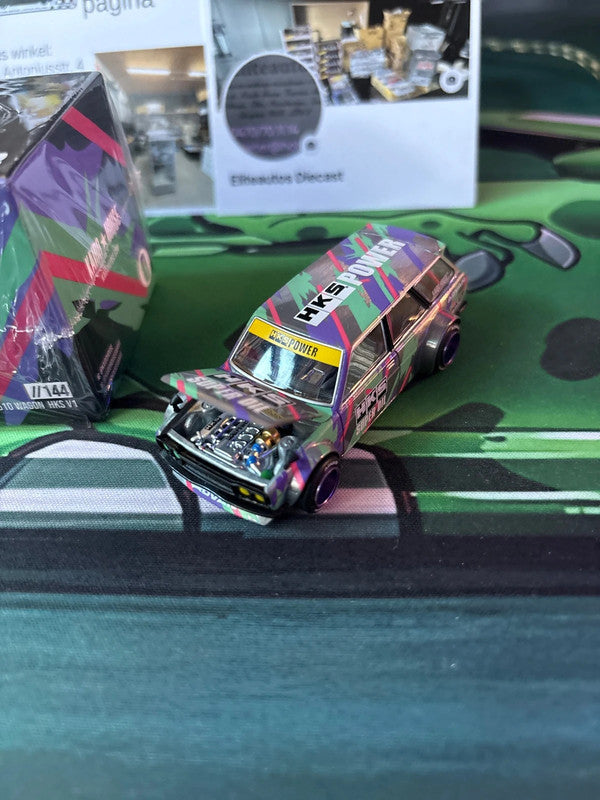 CHASE - Kaido House x MiniGT Datsun 510 HKS V1
