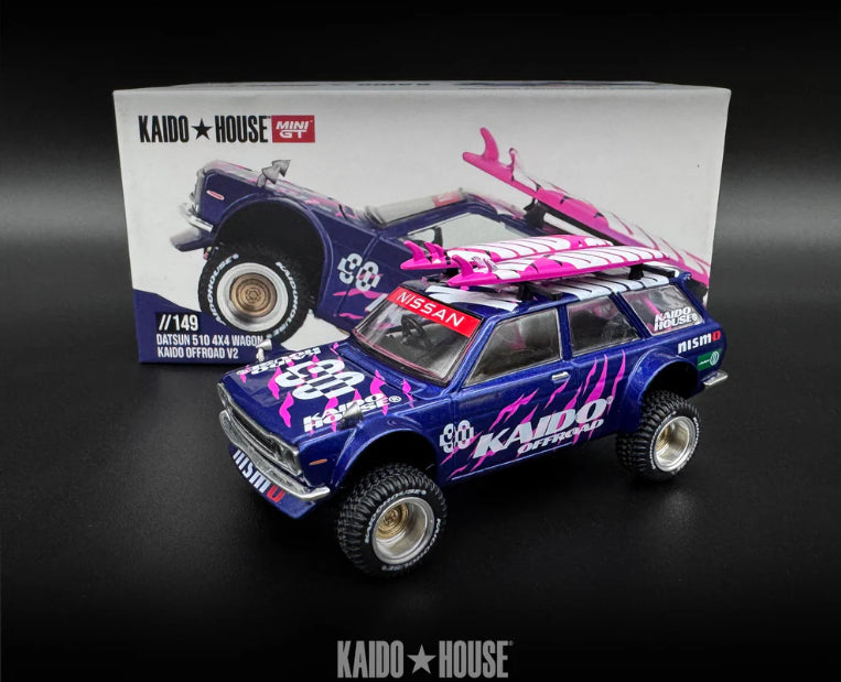 Datsun 510 Wagon 4x4 Kaido Offroad Purple/Pink MGTKHMG149