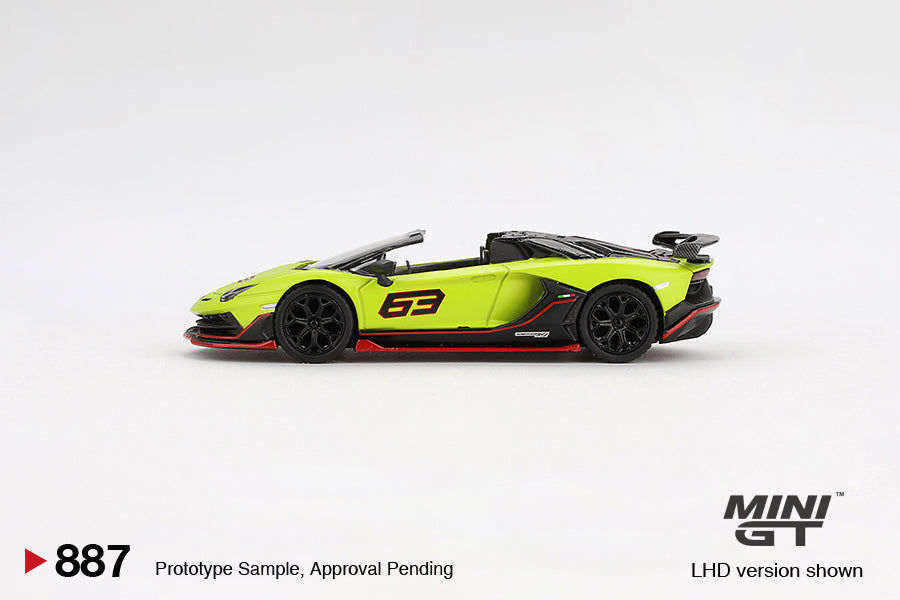 Lamborghini Aventador SVJ 63 Roadster Verde Shock