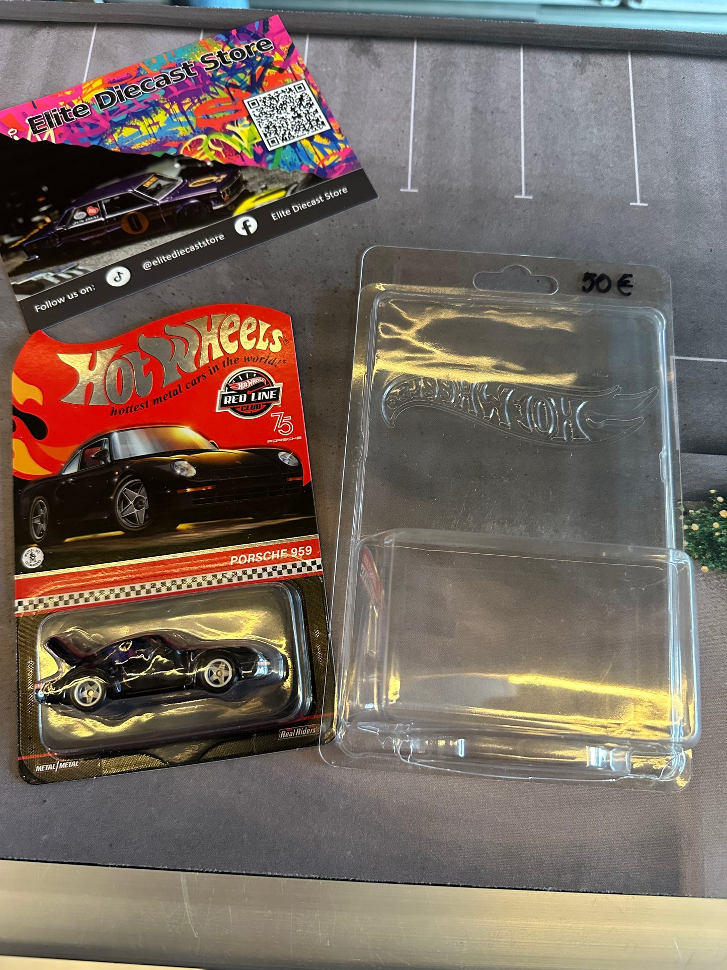HotWheels RLC Porsche 959 Black