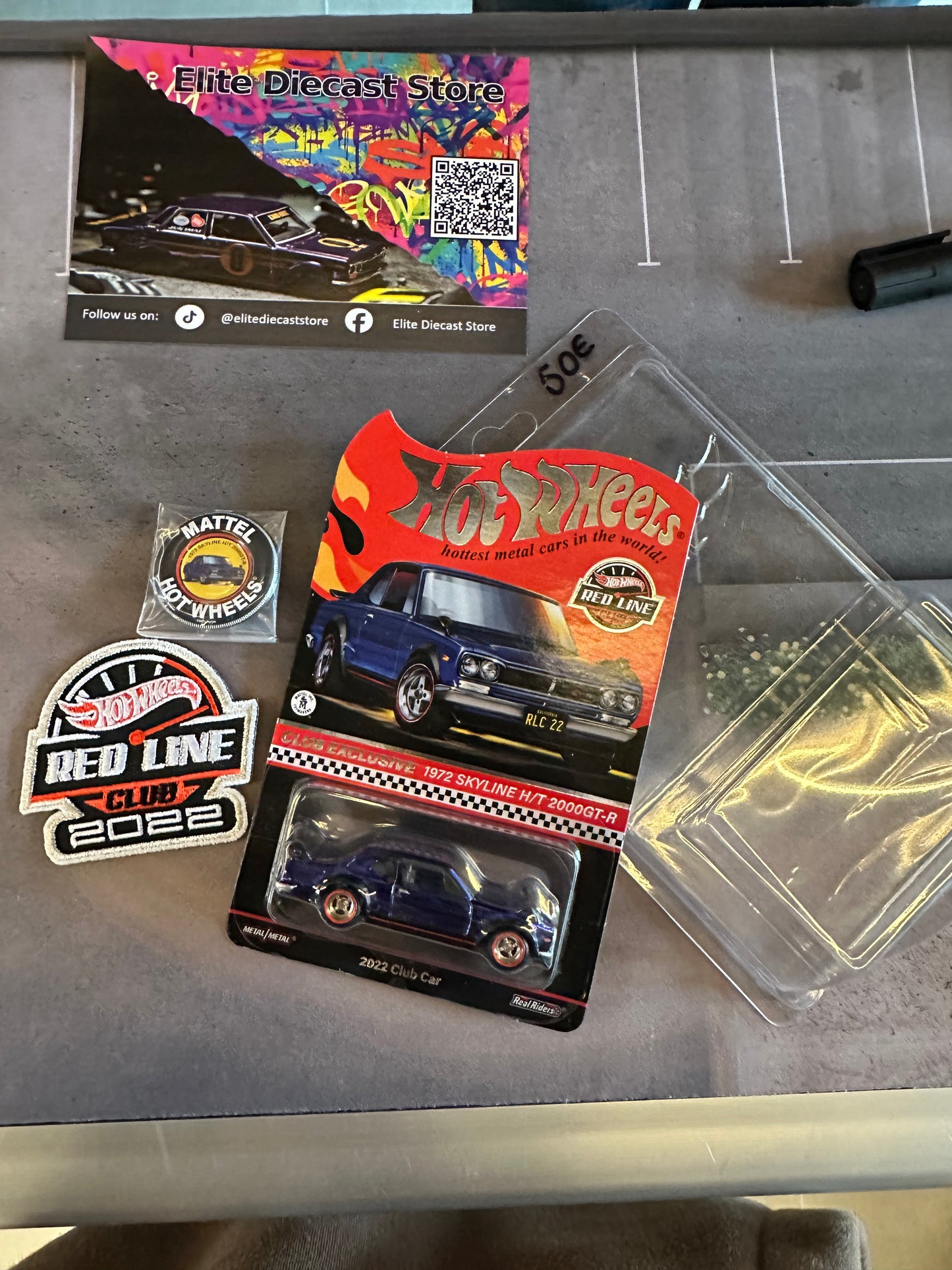 HotWheels RLC 1972 SKYLINE H/T 2000GT-R