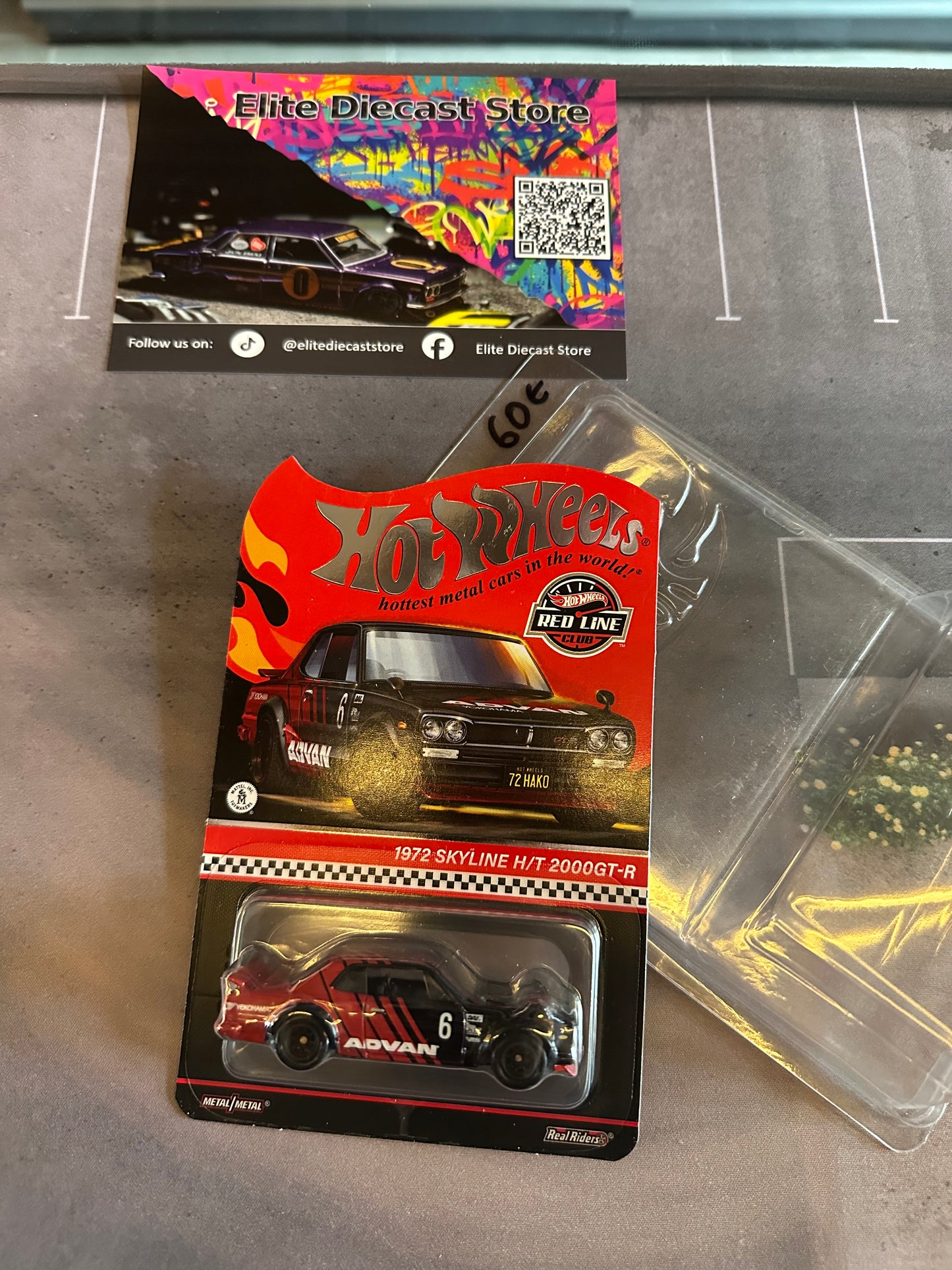 HotWheels RLC 1972 SKYLINE H/T 2000GT-R