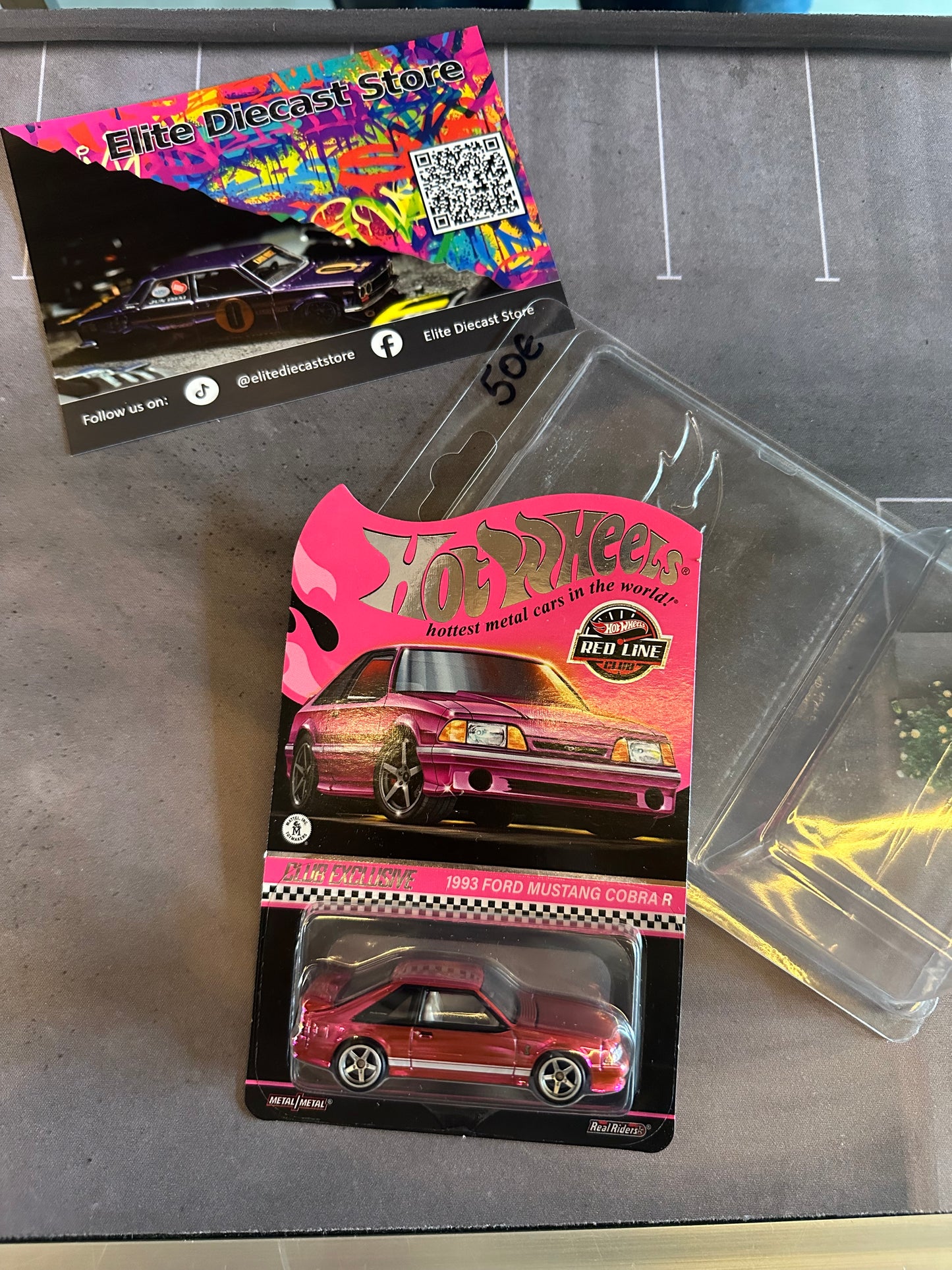 HotWheels RLC 1993 FORD MUSTANG COBRA R