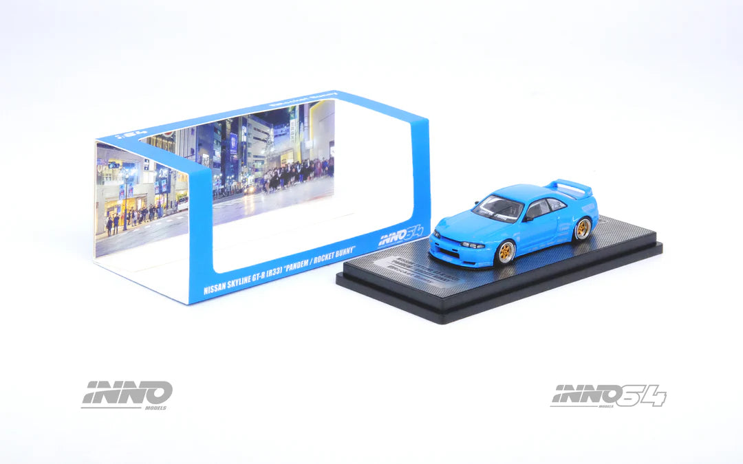 Nissan Skyline GT-R R33 "Pandem/ Rocket Bunny" Blue