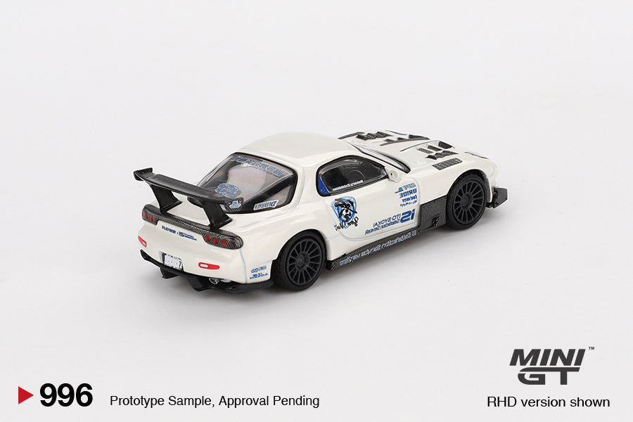 Mazda RX-7 Itosyoukai Rei-Gouki with Re Amemiya, white/blue MGT00996-BL
