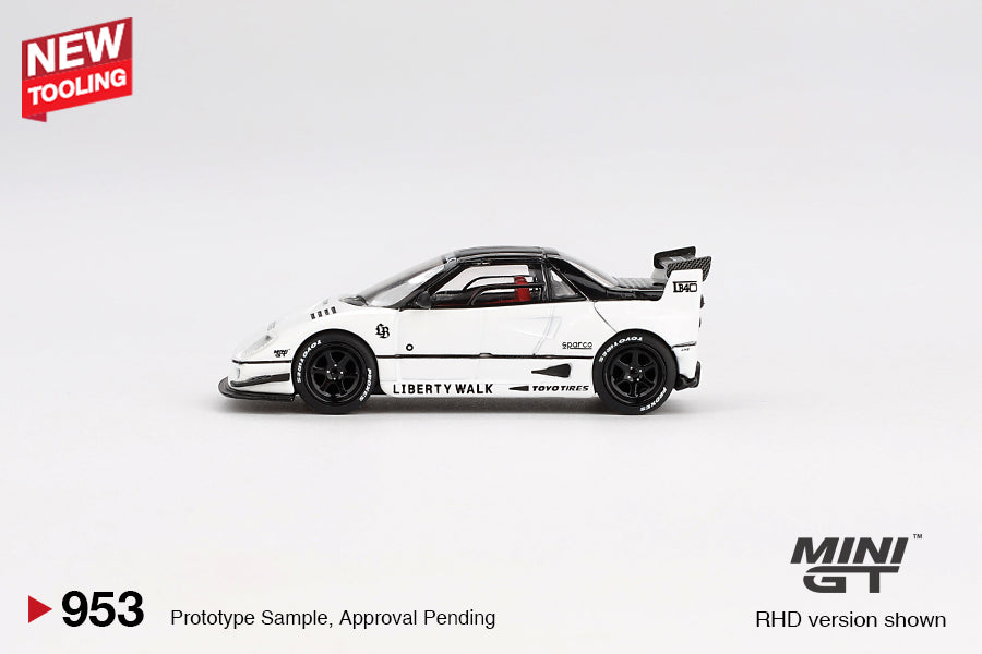 Mazda AZ-1 Liberty Walk LB40 White 2024 Tokyo Auto Salon MGT00953 RHD