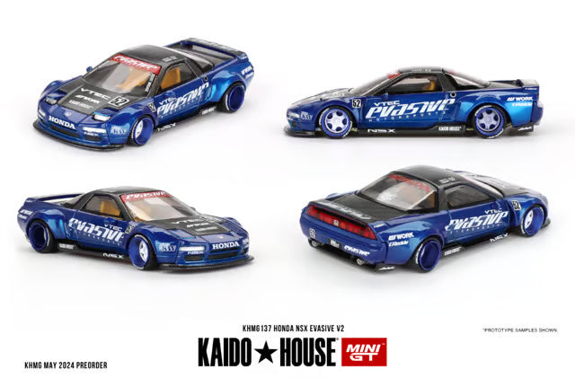 Kaido House x MiniGT - Honda NSX Evasive V2