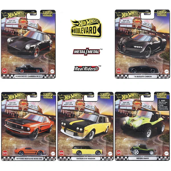 Hot Wheels Boulevard 121-125