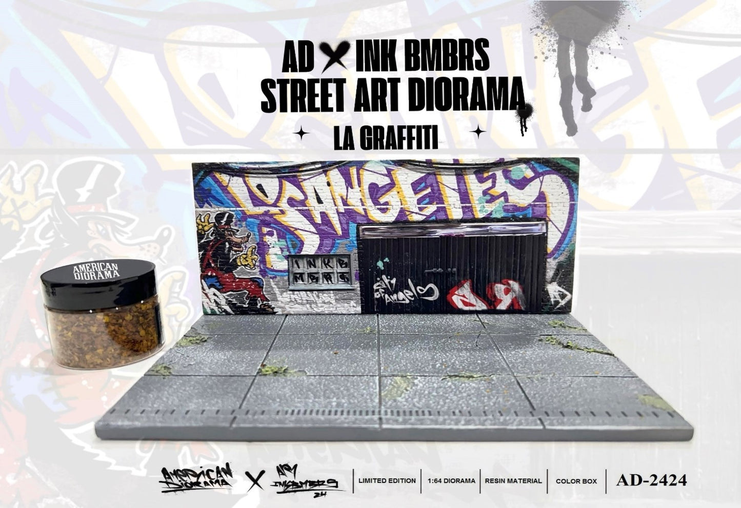 American Diorama x INK BMBRS, Artist Series - LA Graffiti