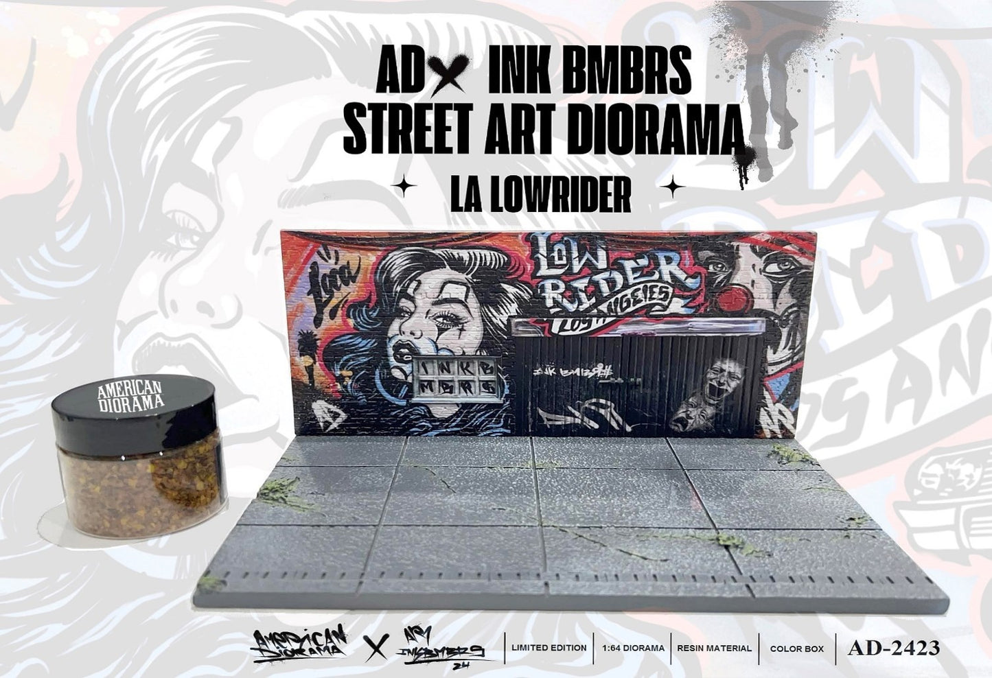 American Diorama x INK BMBRS, Artist Series - LA Lowrider