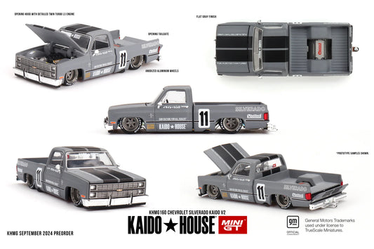 Chevrolet Silverado Kaido V2 Grey MGTKHMG160