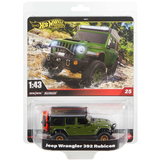 Hot Wheels Premium - Jeep Wrangler 392 Rubicon 1:43 Scale