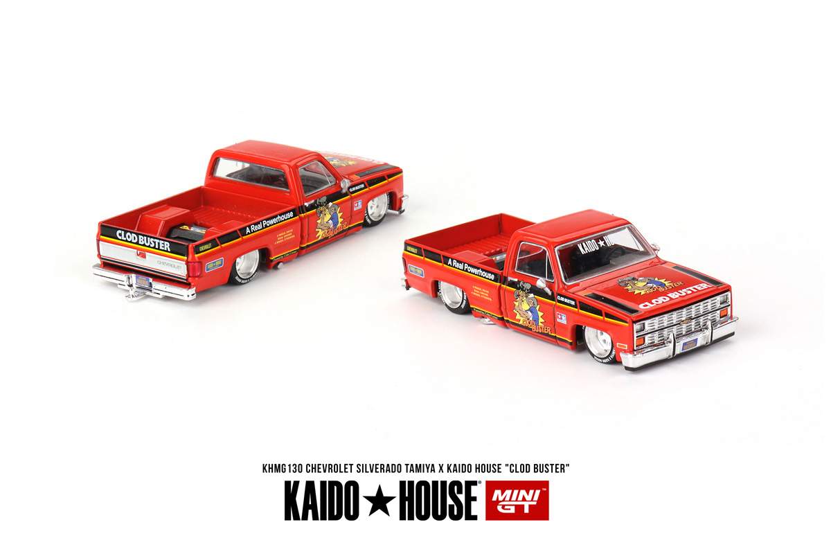 Kaido House x MiniGT - Chevy Silverado Tamiya x Kaido House "Clod Buster"