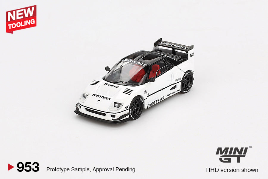 Mazda AZ-1 Liberty Walk LB40 White 2024 Tokyo Auto Salon MGT00953 RHD