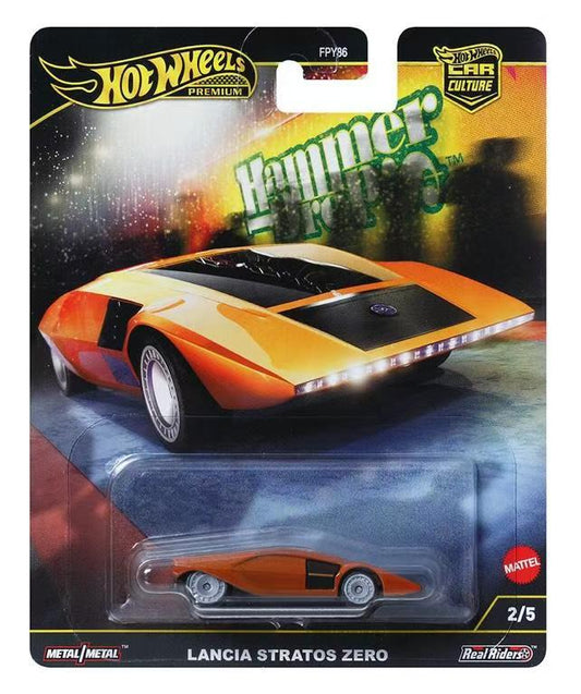 Hot Wheels Premium - Hammer Drop - Lancia Stratos Zero
