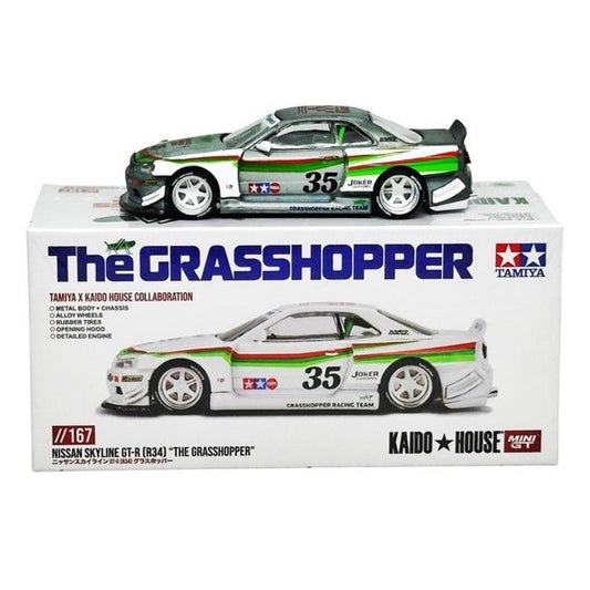 CHASE - Nissan GT-R R34 "The Grasshopper" Tamiya