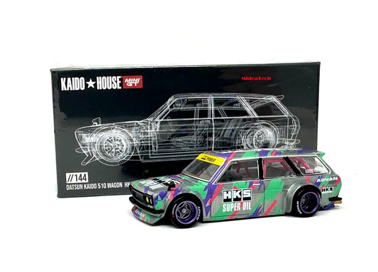 CHASE - Kaido House x MiniGT Datsun 510 HKS V1