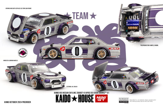 Kaido House x MiniGT - Nissan Skyline 2000GT-R Kaido Works - V1