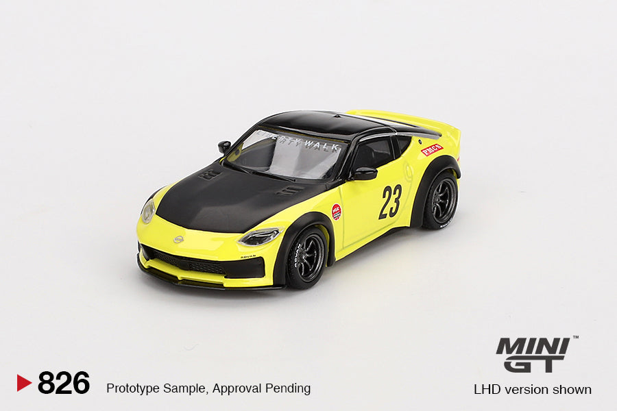 Nissan Z LB★NATION WORKS Ikazuchi Yellow MGT00826