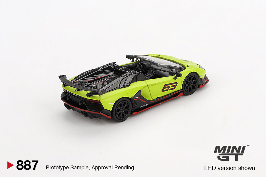 Lamborghini Aventador SVJ 63 Roadster Verde Shock