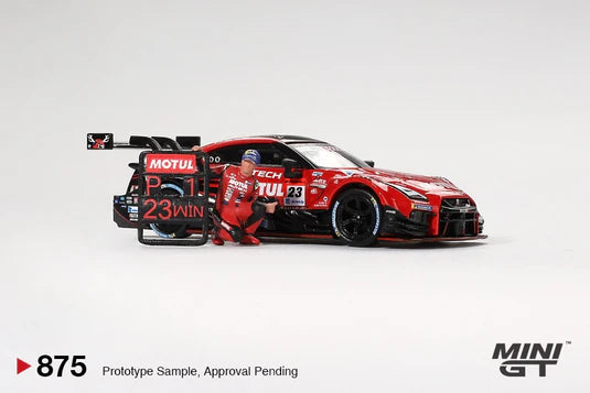 Nissan GT-R Nismo #23 Motul Autech 2021 with Figure