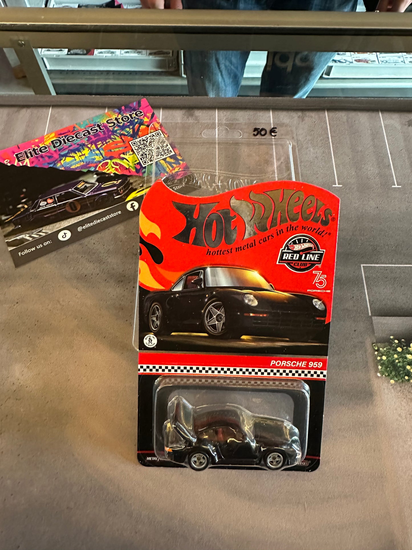 HotWheels RLC Porsche 959 Black