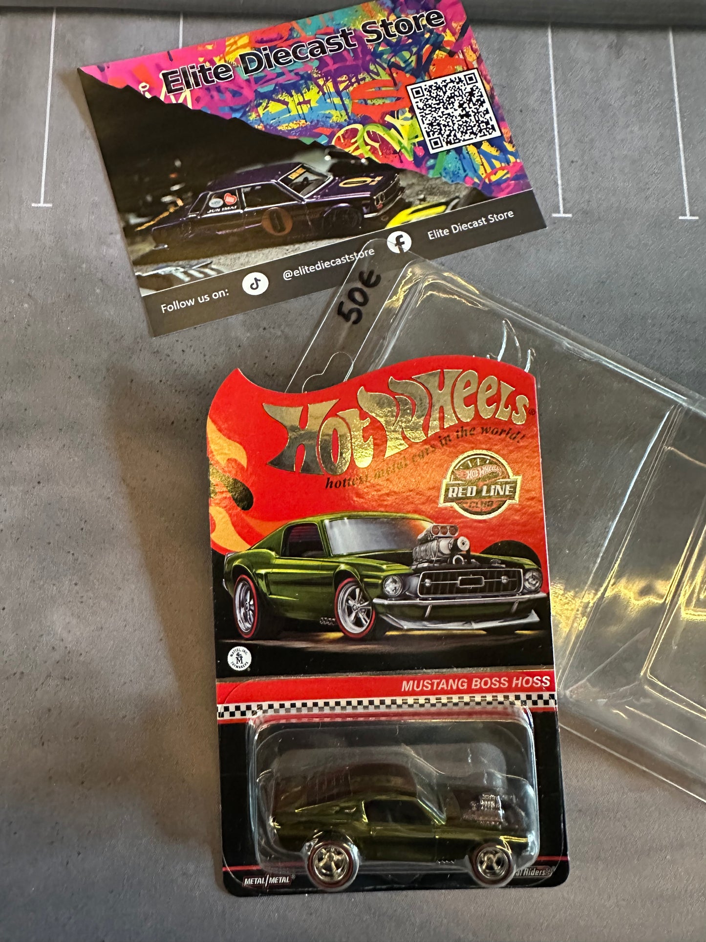 HotWheels RLC MUSTANG BOSS HOSS