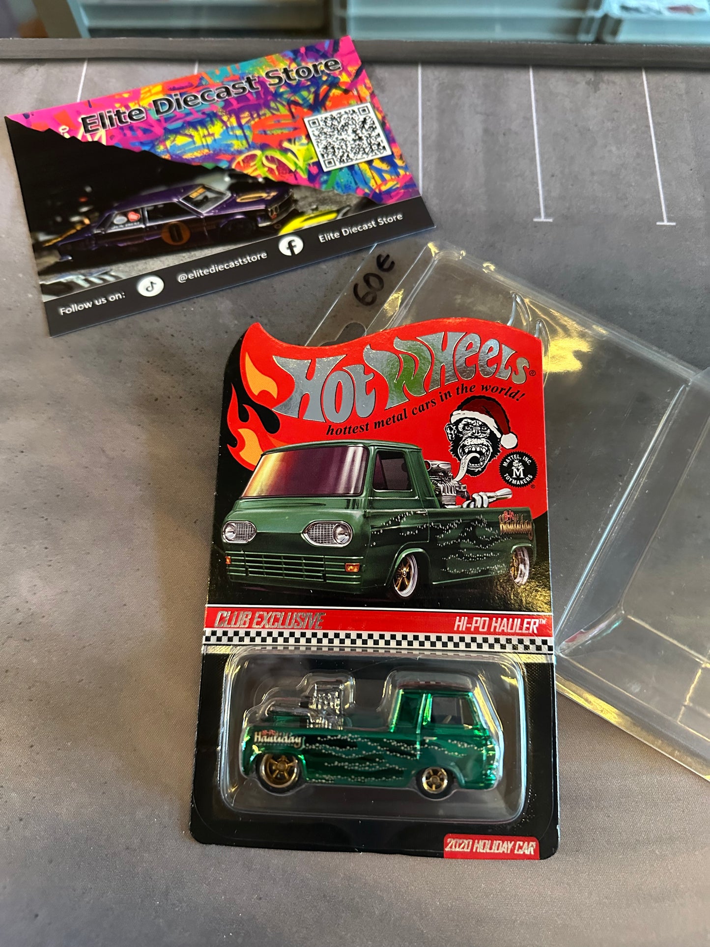 HotWheels RLC HI-PO HAULER Spectraflame Emerald Green