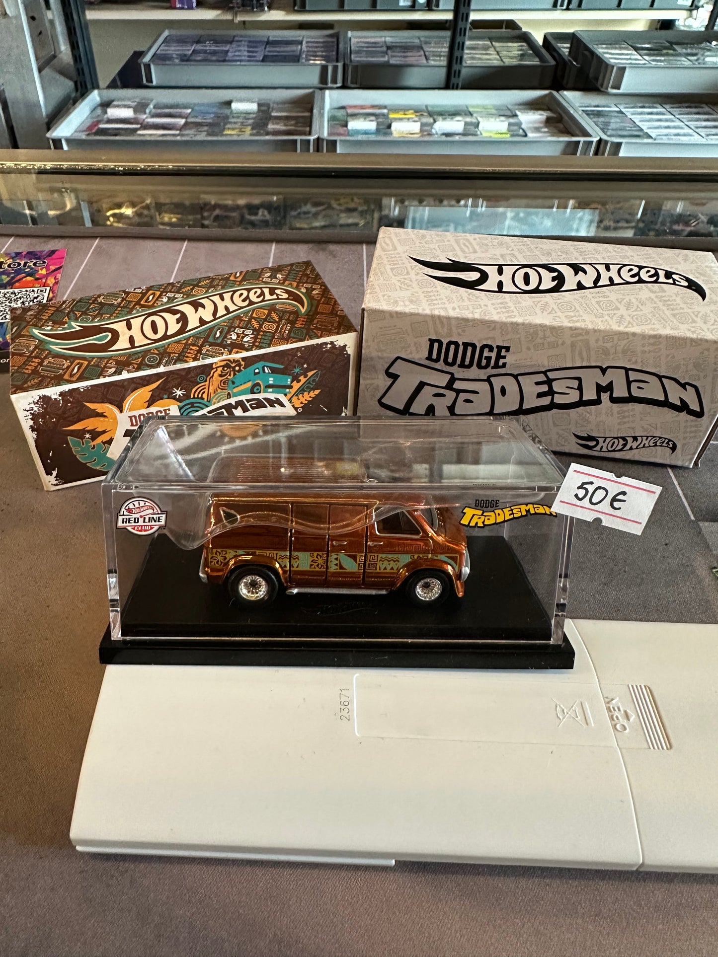 HotWheels RLC Dodge Tradesman Van Spectraflame Root Beer