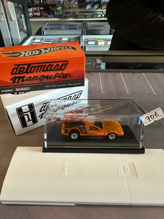 HotWheels RLC 1971 De Tomaso Mangusta Spectraflame Copper