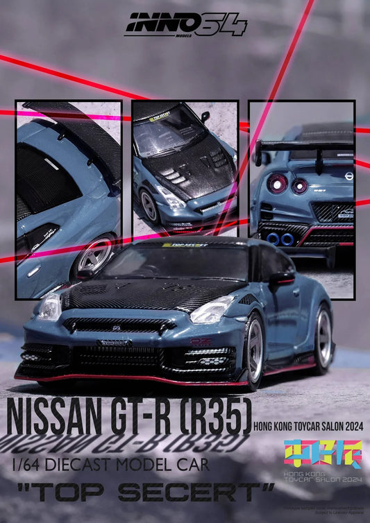 Nissan GT-R R35 Hong Kong Toy Car Salon 2024 Special Edition Top Secret