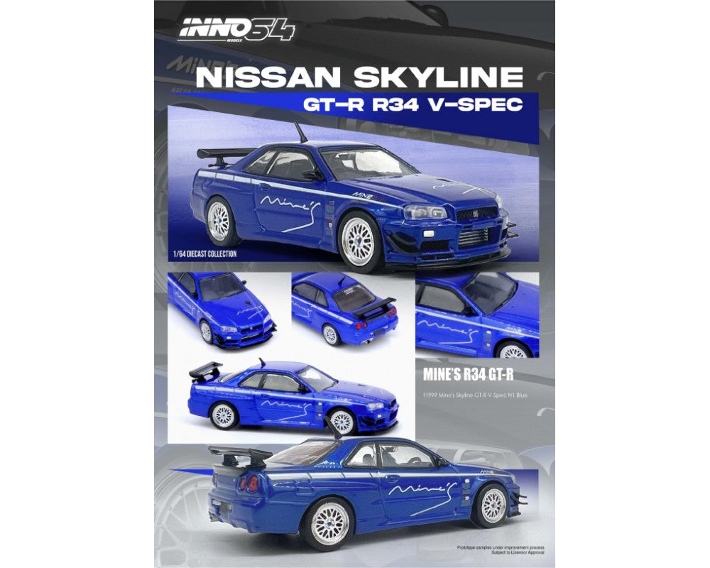 Nissan Skyline GT-R R34 V-Spec Tuned by "Mine's"