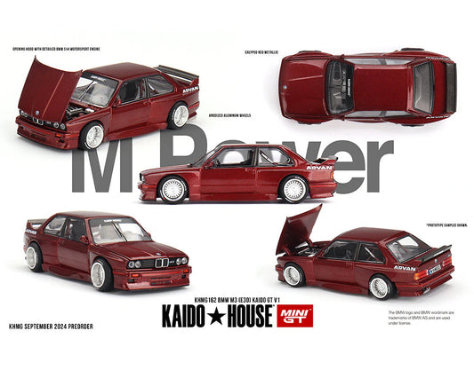 Kaido House x Mini GT 1:64 BMW M3 (E30) Kaido GT V1 Advan