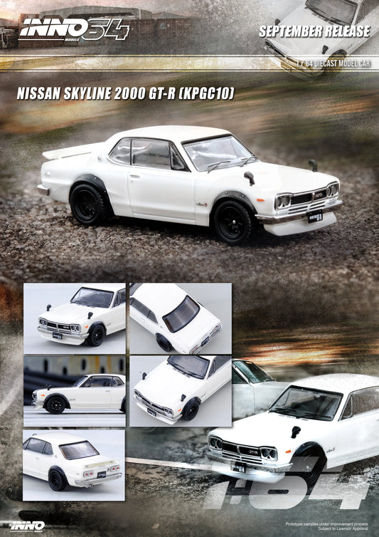 Nissan Skyline 2000 GT-R KPGC10 White