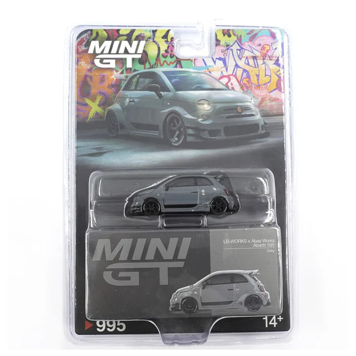 Abarth 595 LB-WORKS x Abas Works Grey MGT00995-BL