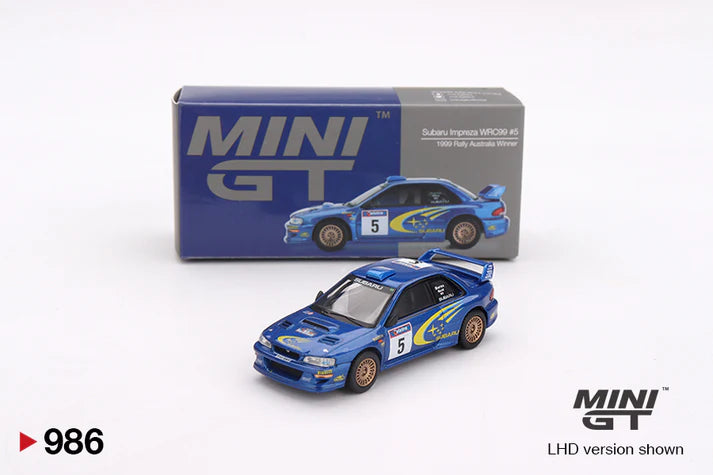 Subaru Impreza WRC99 – Winner 1999 Rally Australia MGT00986