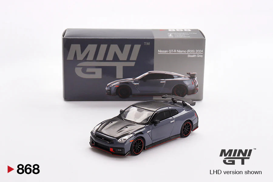 Nissan GT-R Nismo R35 Stealth Grey MGT00868 RHD