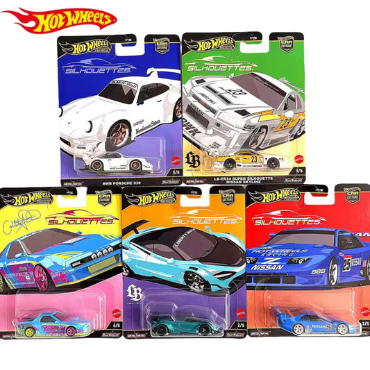 Set - Hot Wheels Premium Car Culture - Silhouettes