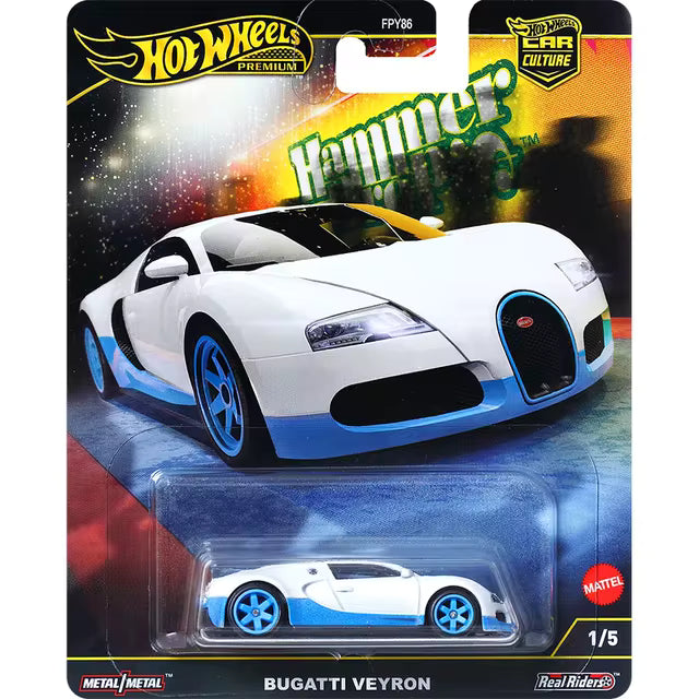 Hot Wheels Premium - Hammer Drop - Bugatti Veyron