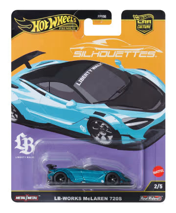 Hot Wheels Premium Car Culture - LB Works McLaren 720S - Silhouettes