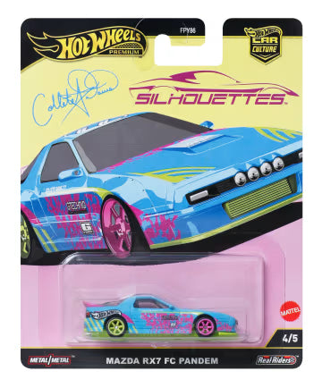 Hot Wheels Premium Car Culture - Mazda RX7 FC Pandem - Silhouettes