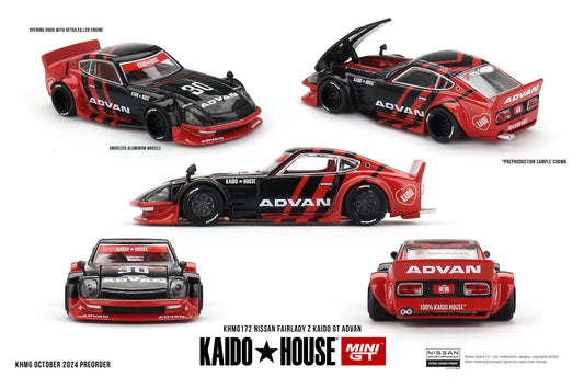 Kaido House x MiniGT - Nissan Fairlady Z Kaido GT Advan