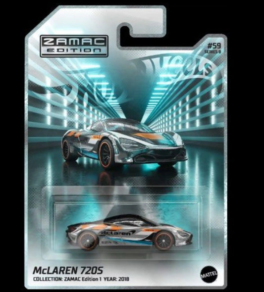 Hot Wheels NFT Garage™ | McLaren 720S ZAMAC Edition (Series 8, Super Rare / ZAMAC)