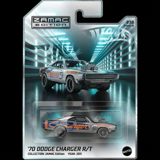 Hot Wheels NFT Garage™ | ’70 Dodge Charger R/T ZAMAC Edition (Super Rare | ZAMAC)