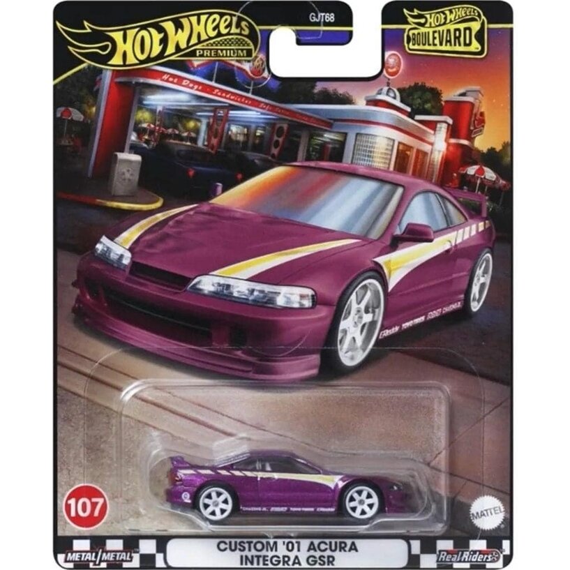 Hot Wheels Premium - Boulevard - Custom Acura Integra GSR