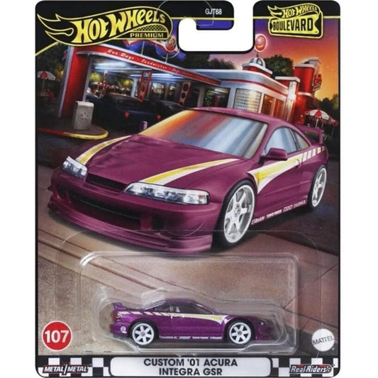 Hot Wheels Premium - Boulevard - Custom Acura Integra GSR
