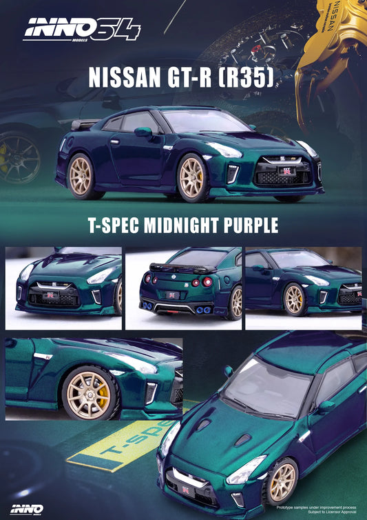 Nissan GT-R R35 T-Spec Midnight Purple