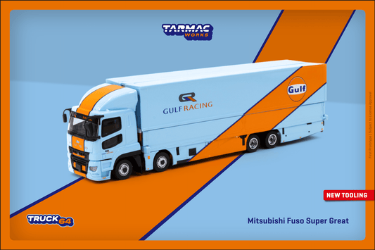 Mitsubishi Fuso Super Great Truck *GULF Racing*, blue/orange