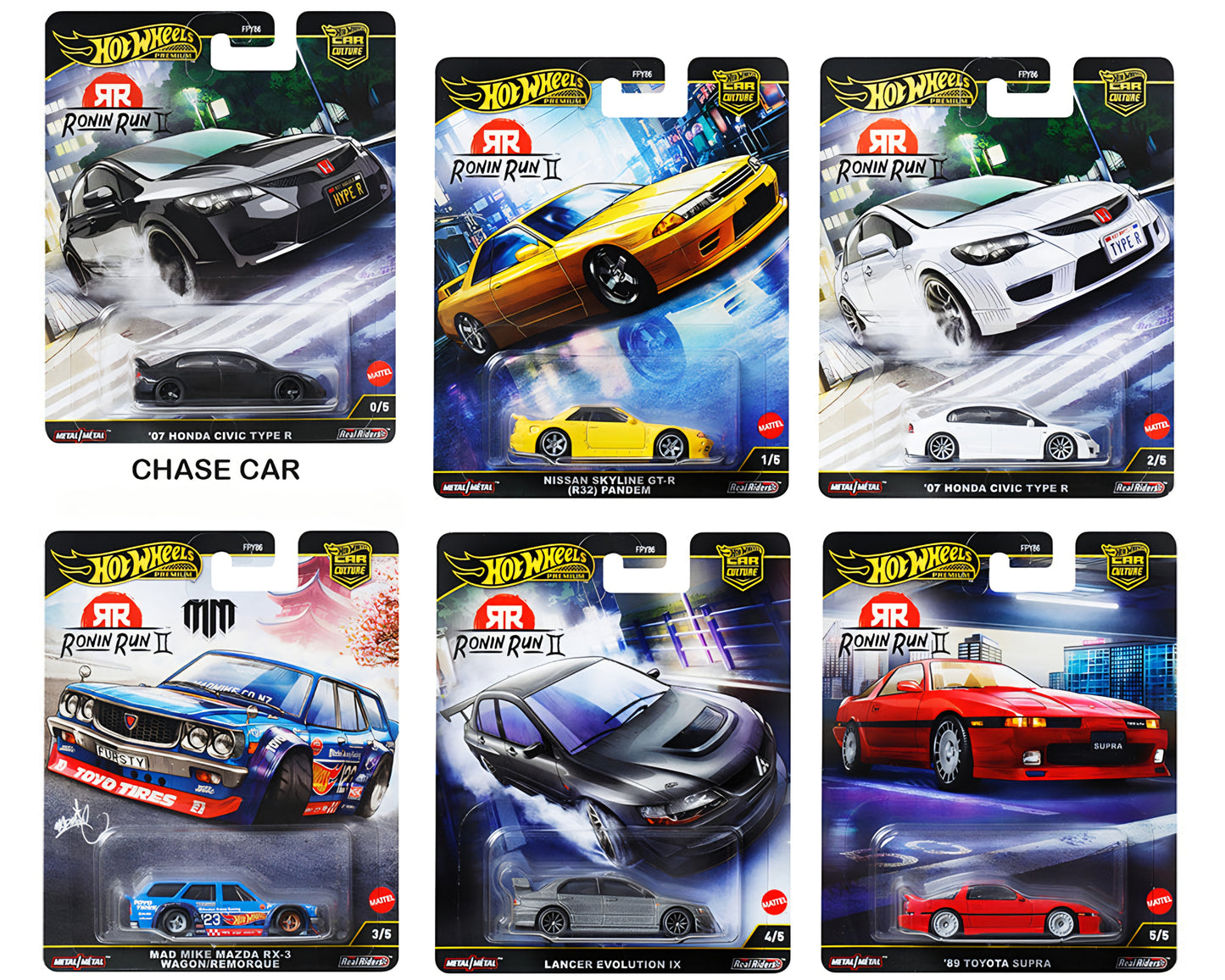 Ronin Run 2 Set with Chase Car