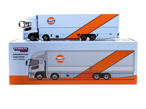 Mitsubishi Fuso Super Great Truck *GULF Racing*, blue/orange